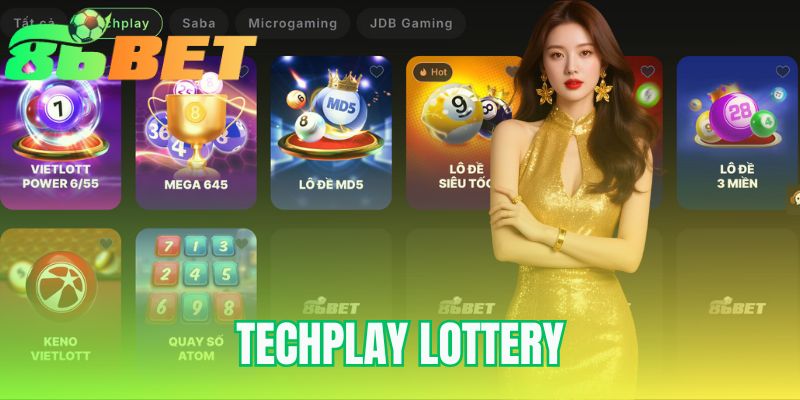 Techplay Lottery – Hướng Dẫn Cược Xổ Số 1 Phút Tại 86BET