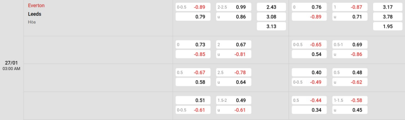 Ty Le Keo Everton Vs Leeds United
